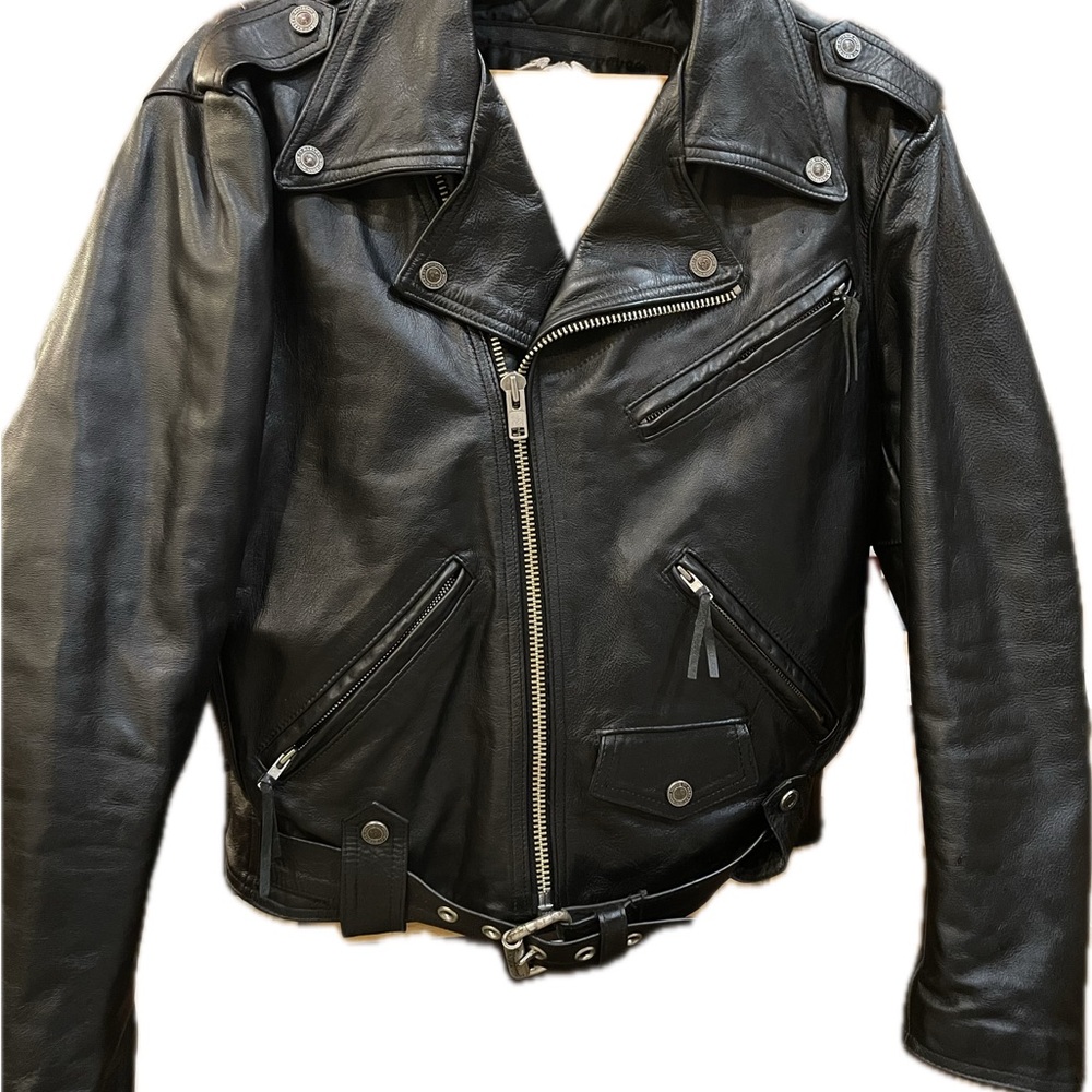 Harley-Davidson  Black leather Jacket.